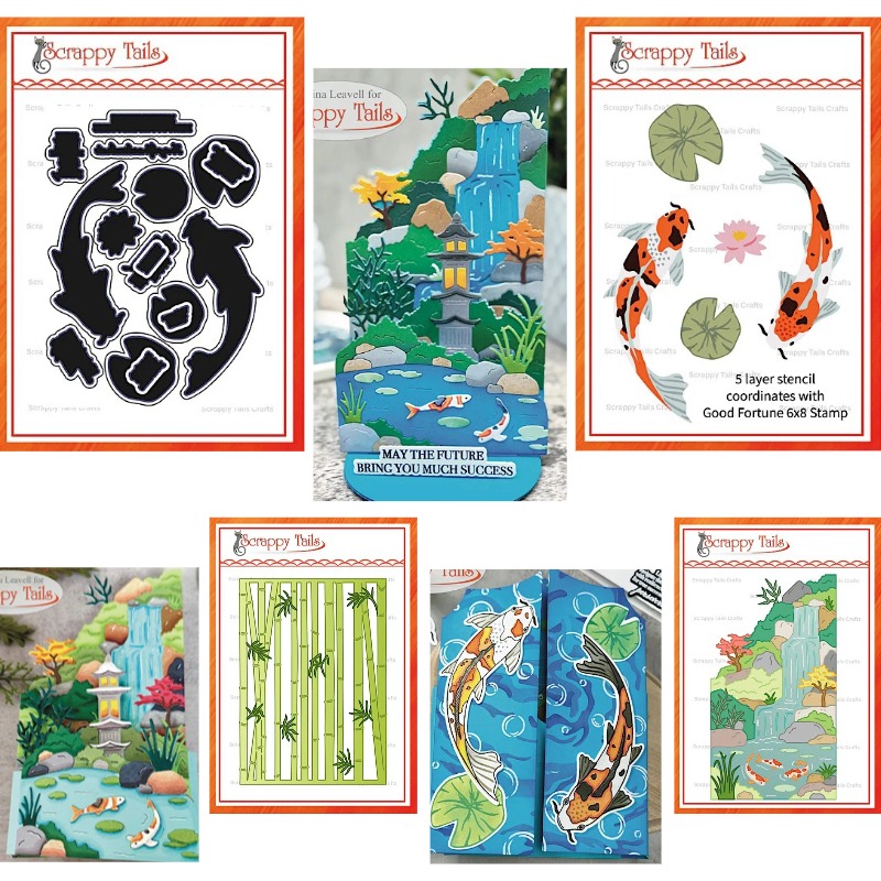 Candle Making Guide - Ragonflies Bamboo Pond Koi Fish Metal