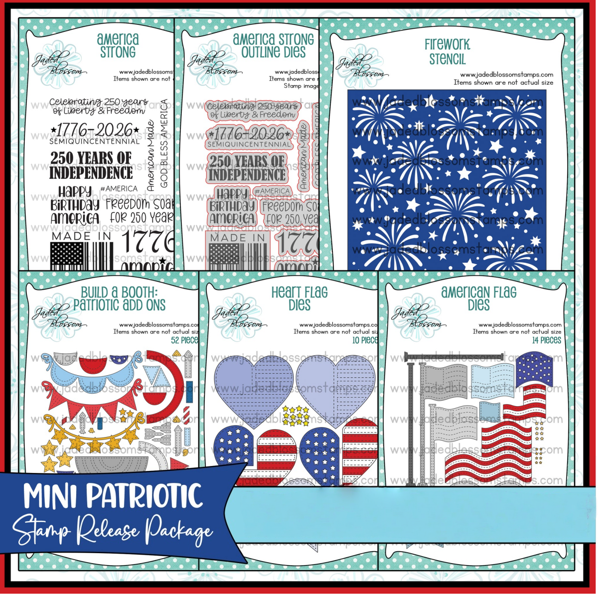 Candle Making Guide - Independence Day Patriotic Add Ons Metal