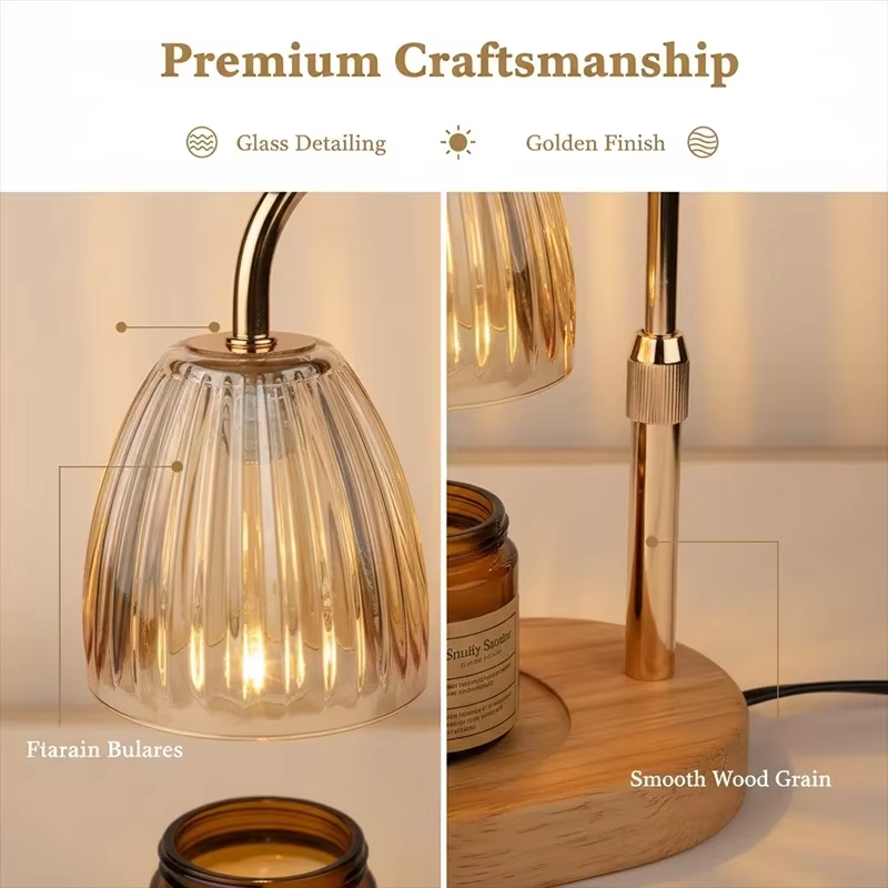 Candle Warmer Lamp with Timer, - Paraffin Candle Wax recension och pris