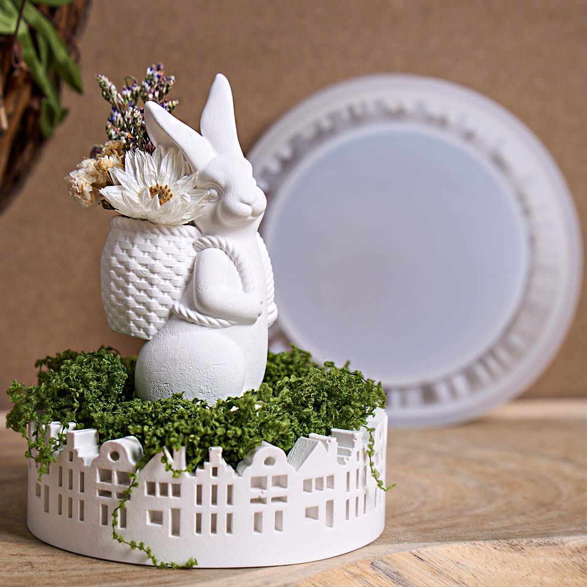 Hollow Round House Candle Hold - Kraft Box Candle recension och pris