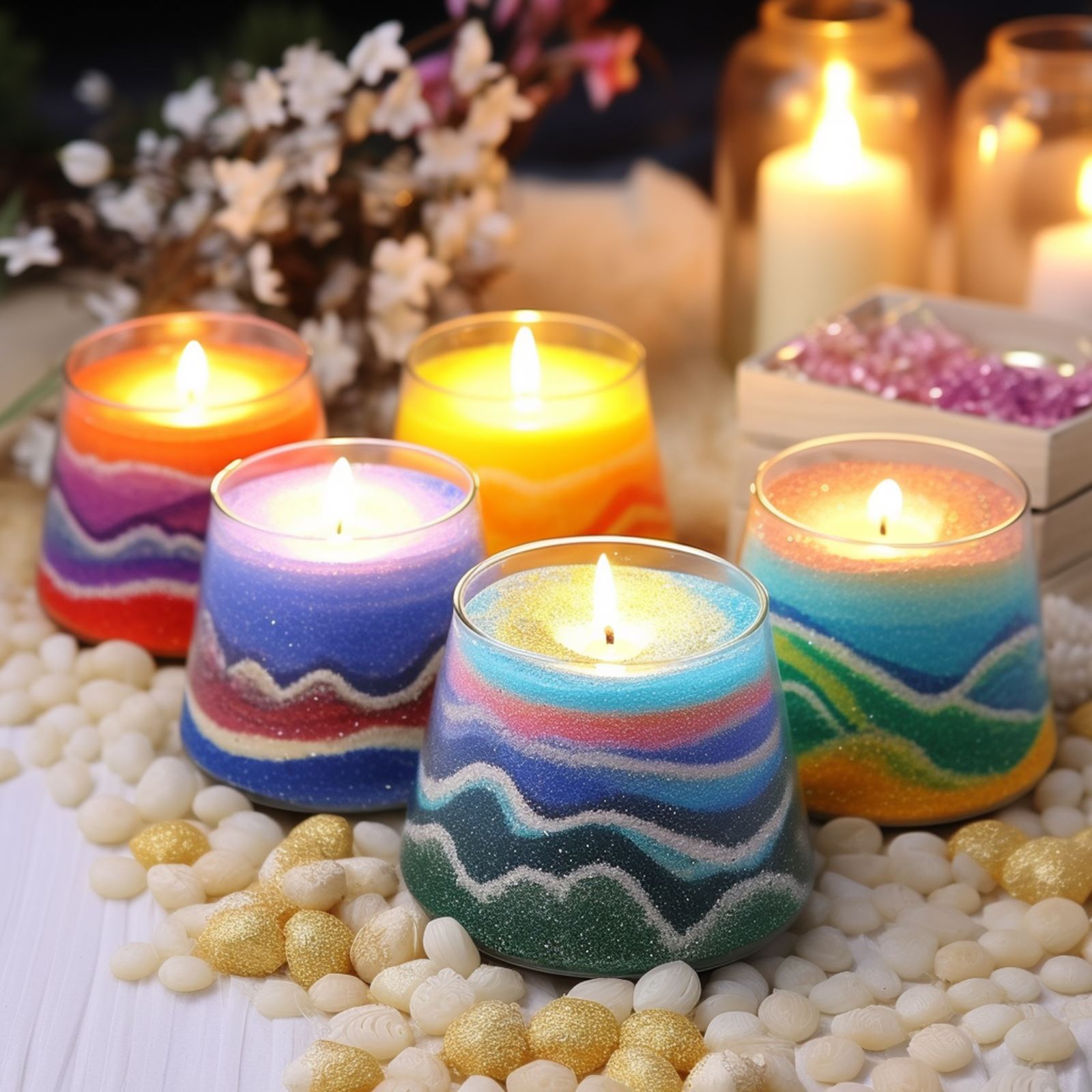 100/150/200/500/1000g White Gr - Candle Making Ingredients recension och pris