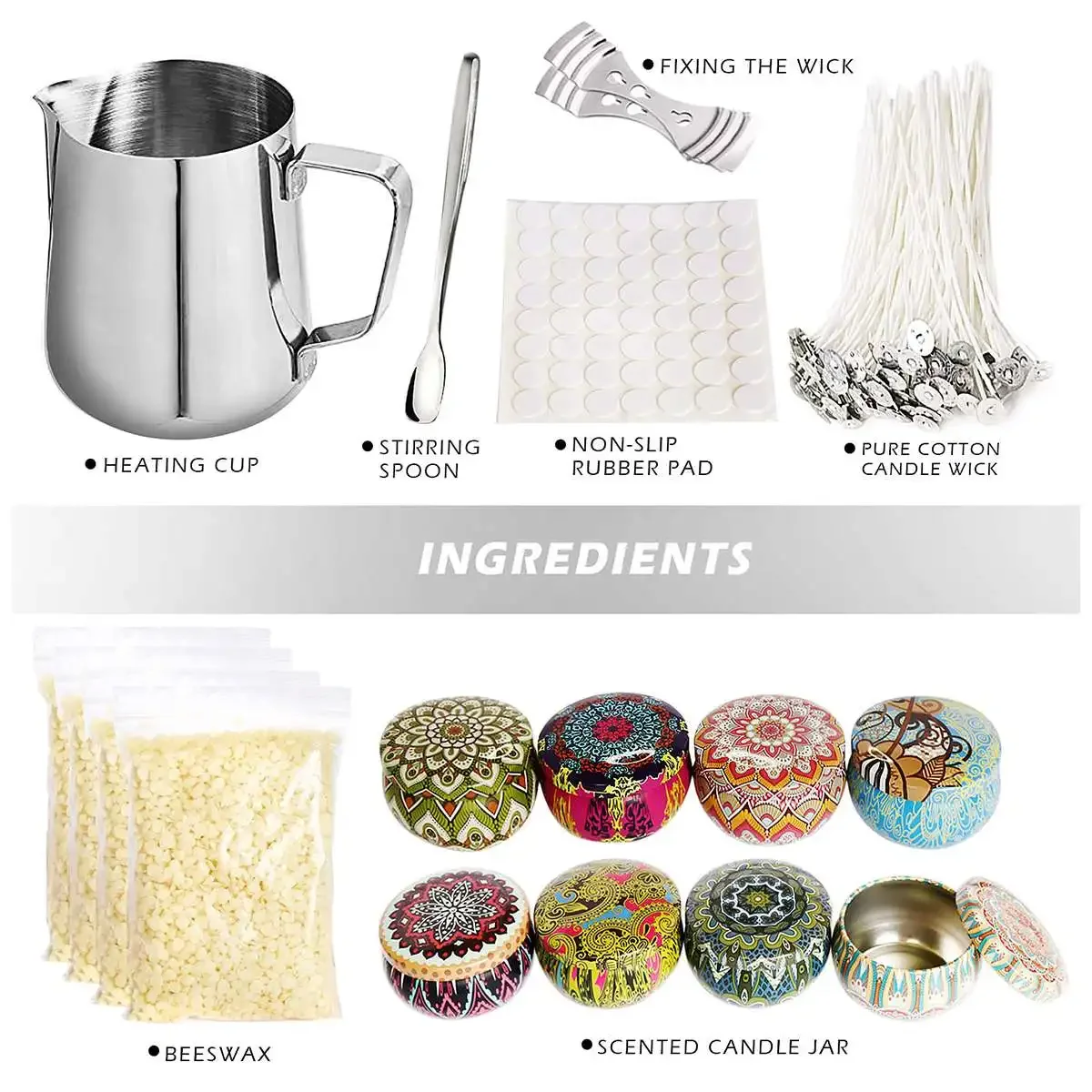 67PCS DIY Candle Making Kit wi - Candle Making Kit For Beginners recension och pris