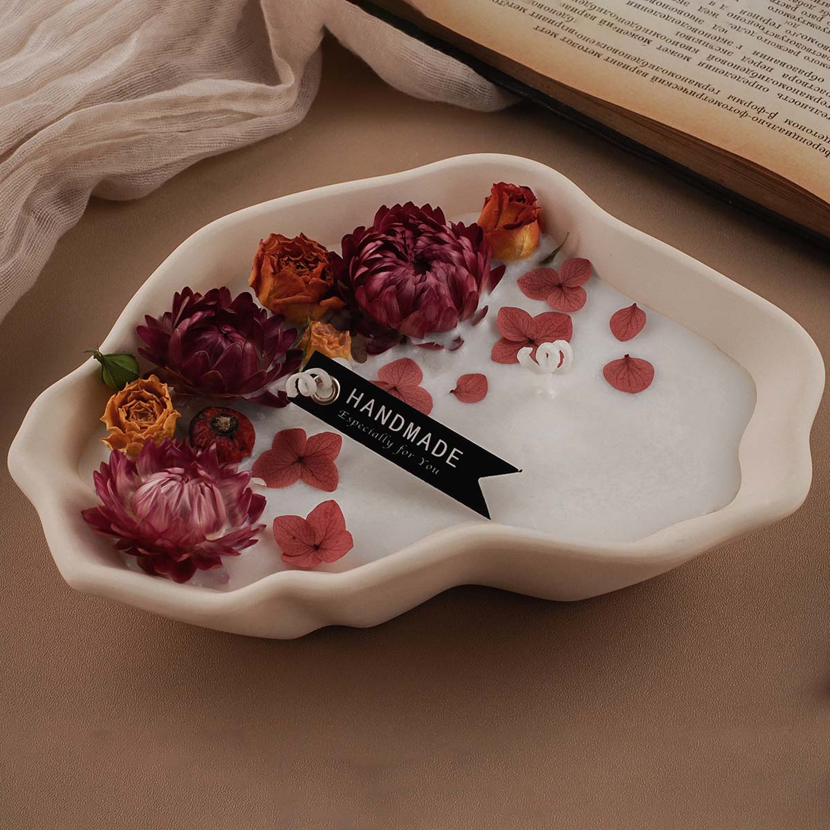 Irregular Candle Bowl Silicone - Kraft Box Candle recension och pris
