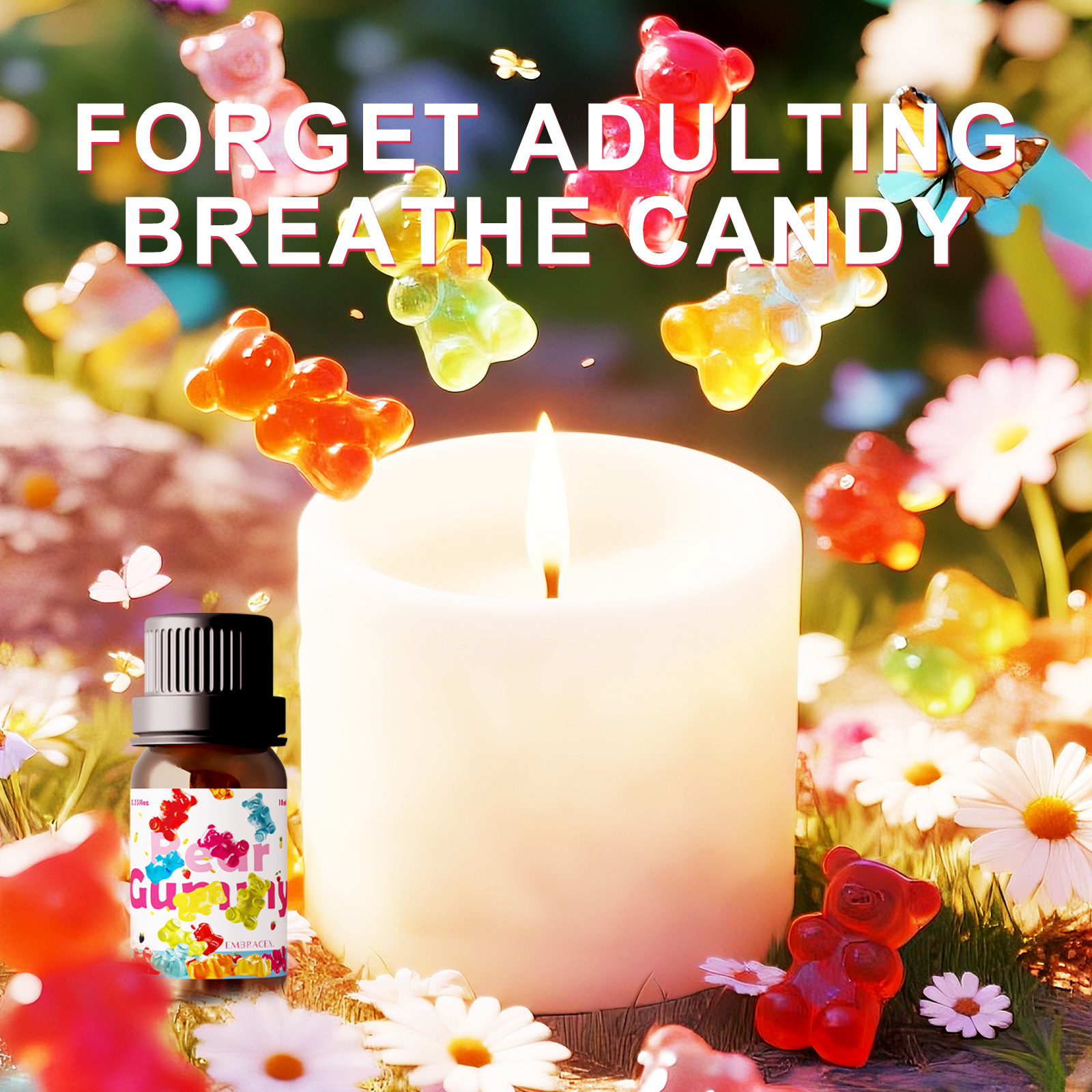 10ml Gummy Bear Fragrance oil  - Candle Making Ingredients recension och pris