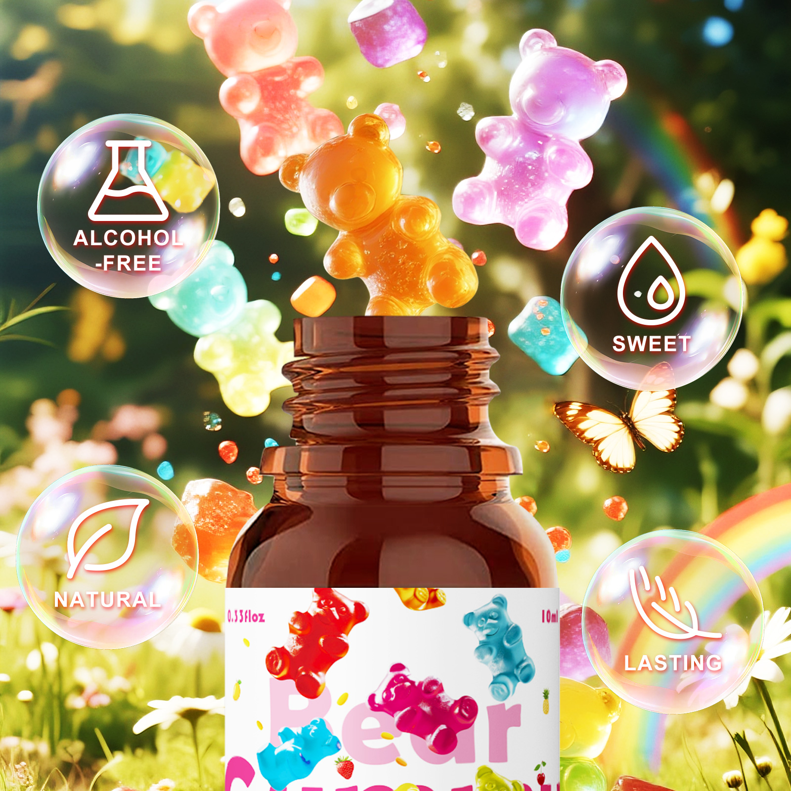 10ml Gummy Bear Fragrance oil  - Candle Making Ingredients recension och pris