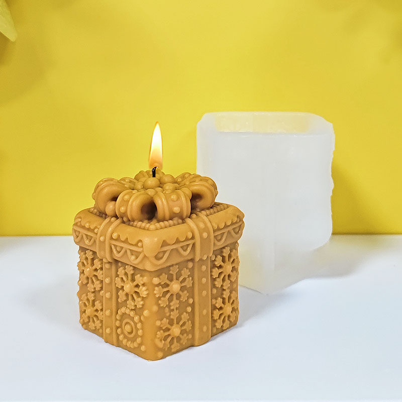 Christmas Gift Box Candle Mold - Kraft Box Candle recension och pris