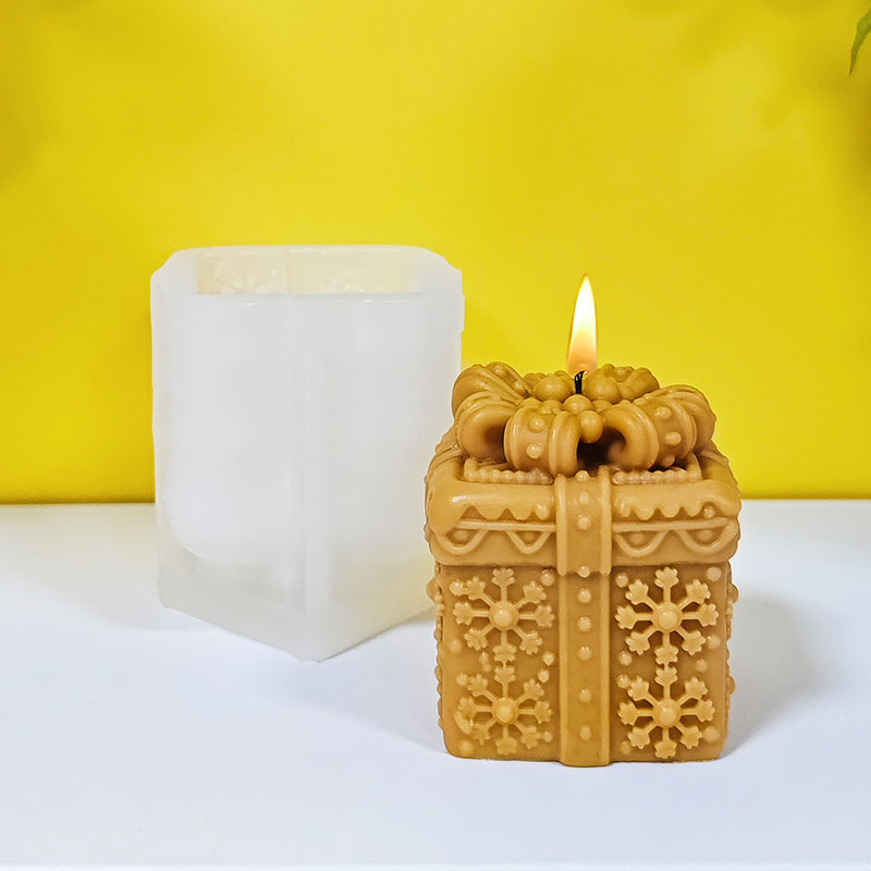 Christmas Gift Box Candle Mold - Kraft Box Candle recension och pris