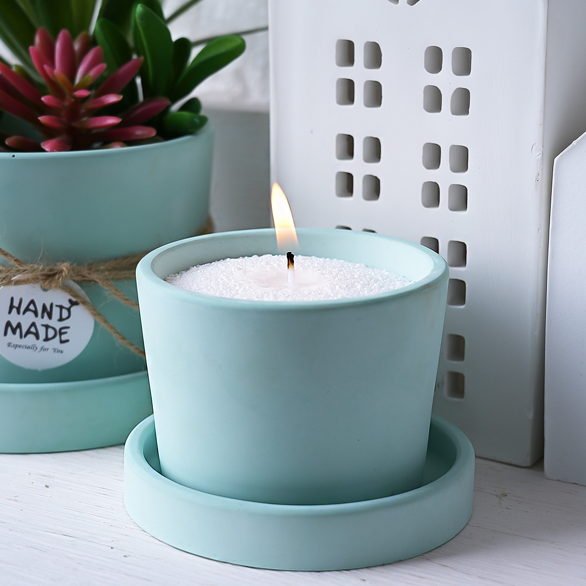 Round Candle Jar Silicone Mold - Kraft Box Candle recension och pris