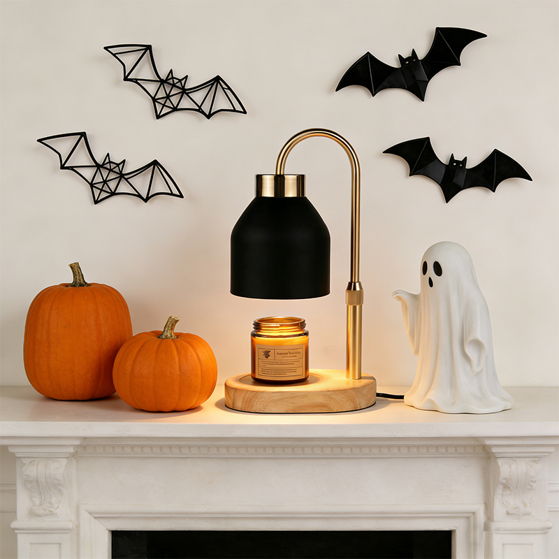 Black Candle Warmer Lamp with  - Paraffin Candle Wax recension och pris
