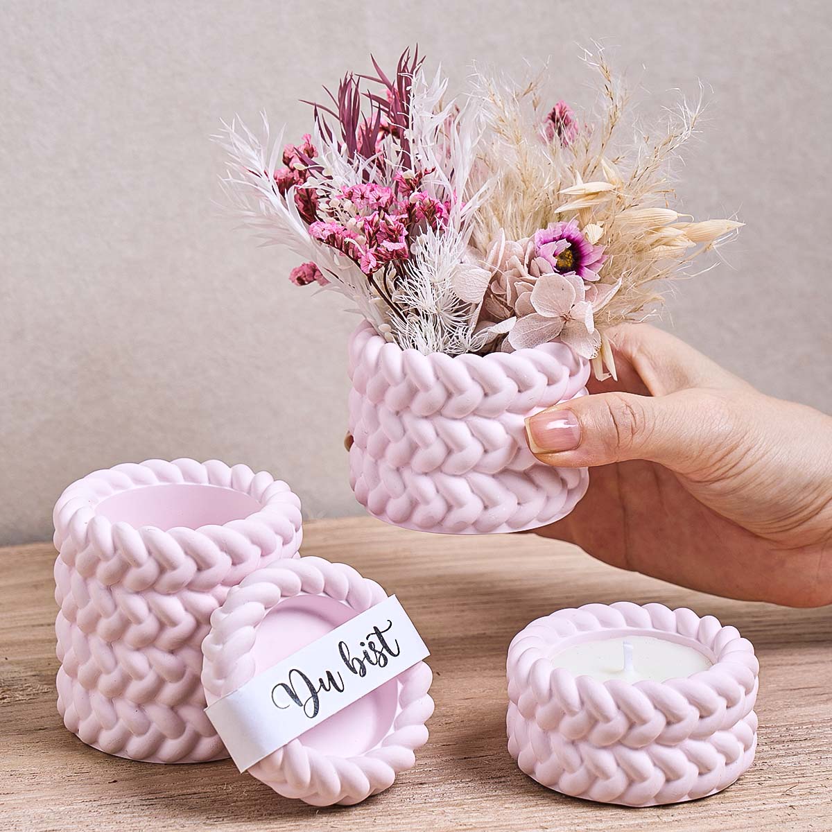 Woven Candle Jar Silicone Mold - Kraft Box Candle recension och pris