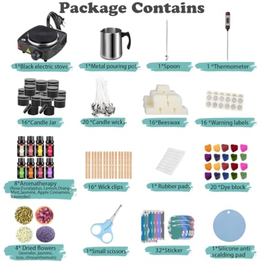 Complete Candle Making Kit Wit - Candle Making Kit For Beginners recension och pris