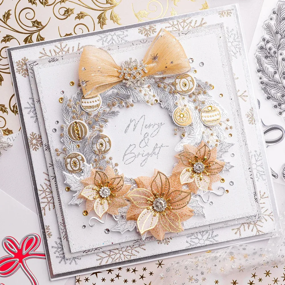 Gilded Floral Merry Christmas  - Candle Making Guide recension och pris
