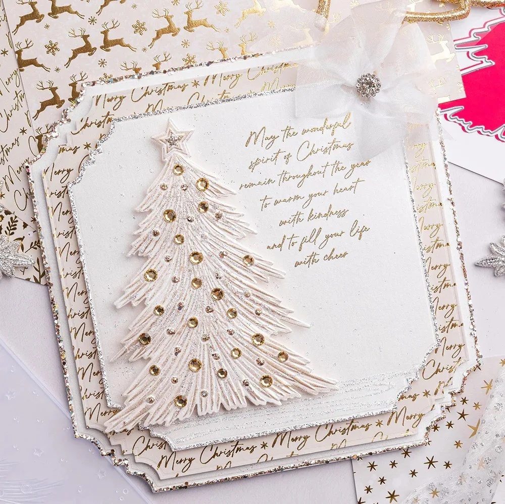 Gilded Floral Merry Christmas  - Candle Making Guide recension och pris