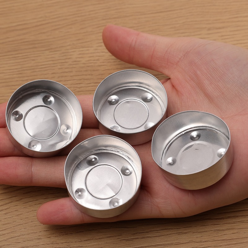 500/50PCS Empty Aluminum Candl - Candle Making Vessels recension och pris
