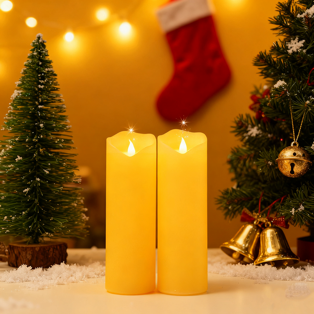 2pcs LED Candle Light, Flamele - Paraffin Candle Wax recension och pris