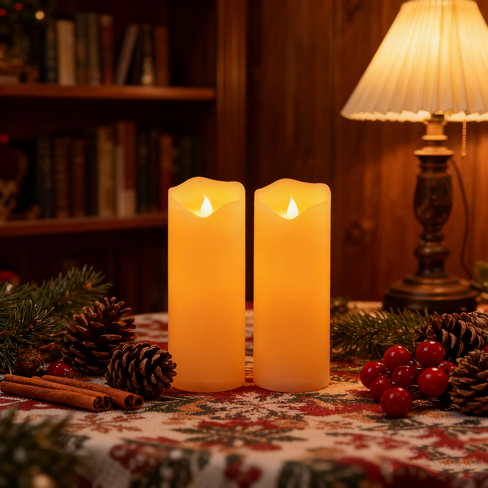 2pcs LED Candle Light, Flamele - Paraffin Candle Wax recension och pris