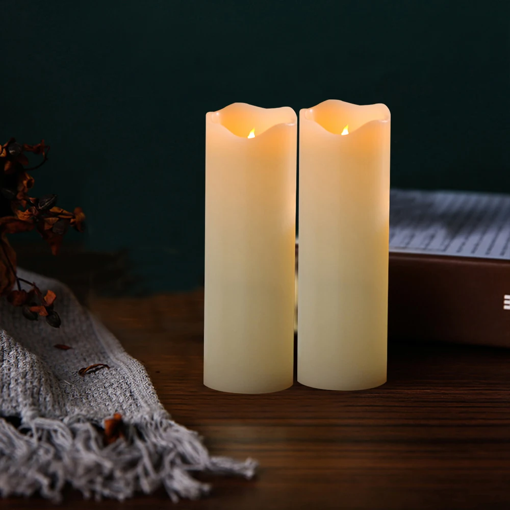 2pcs LED Candle Light, Flamele - Paraffin Candle Wax recension och pris