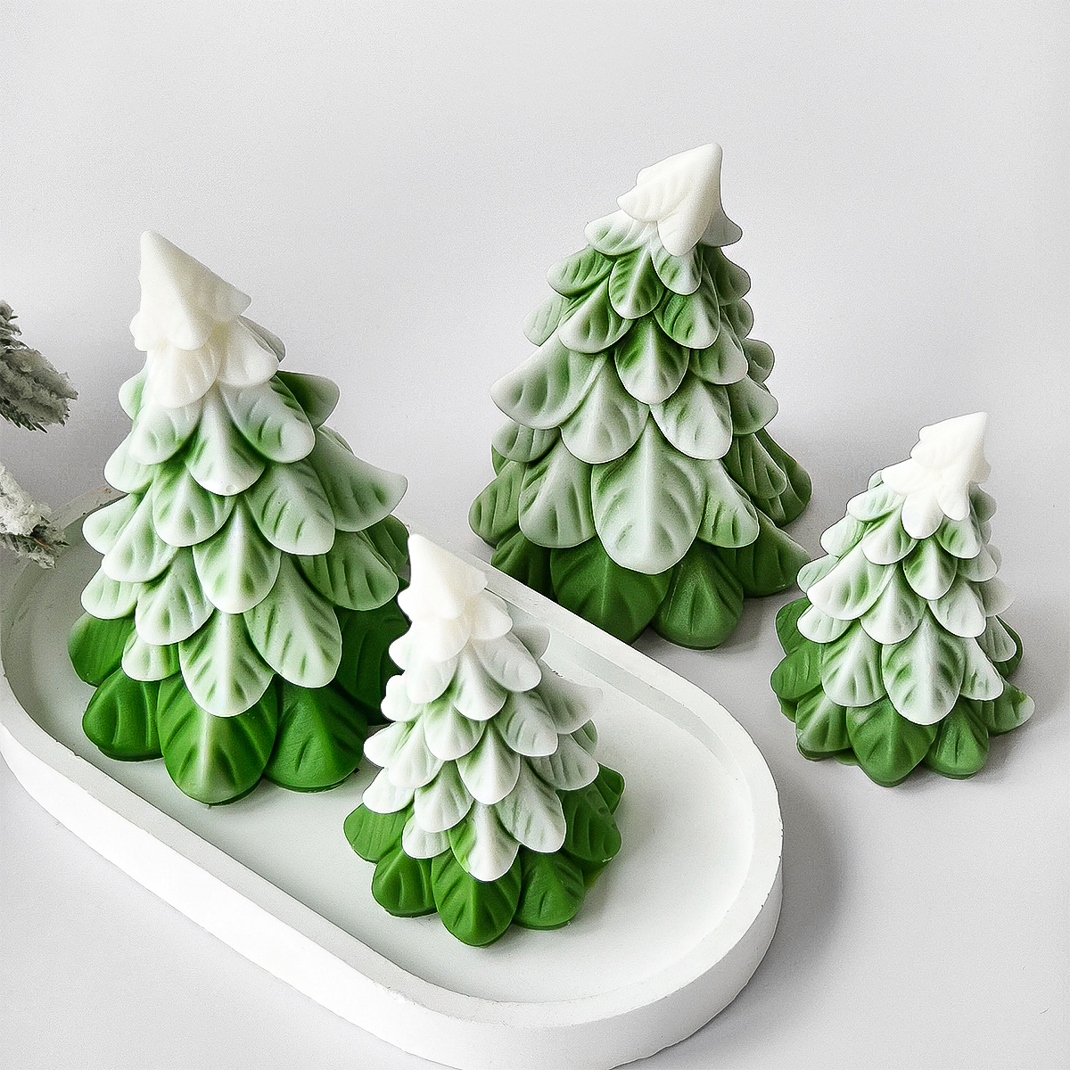 DIY Christmas Tree Silicone Mo - Xmas Candle Making recension och pris