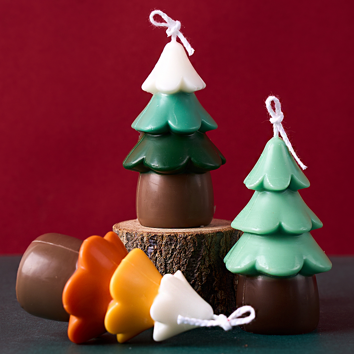 3D Christmas Tree Silicone Mol - Xmas Candle Making recension och pris