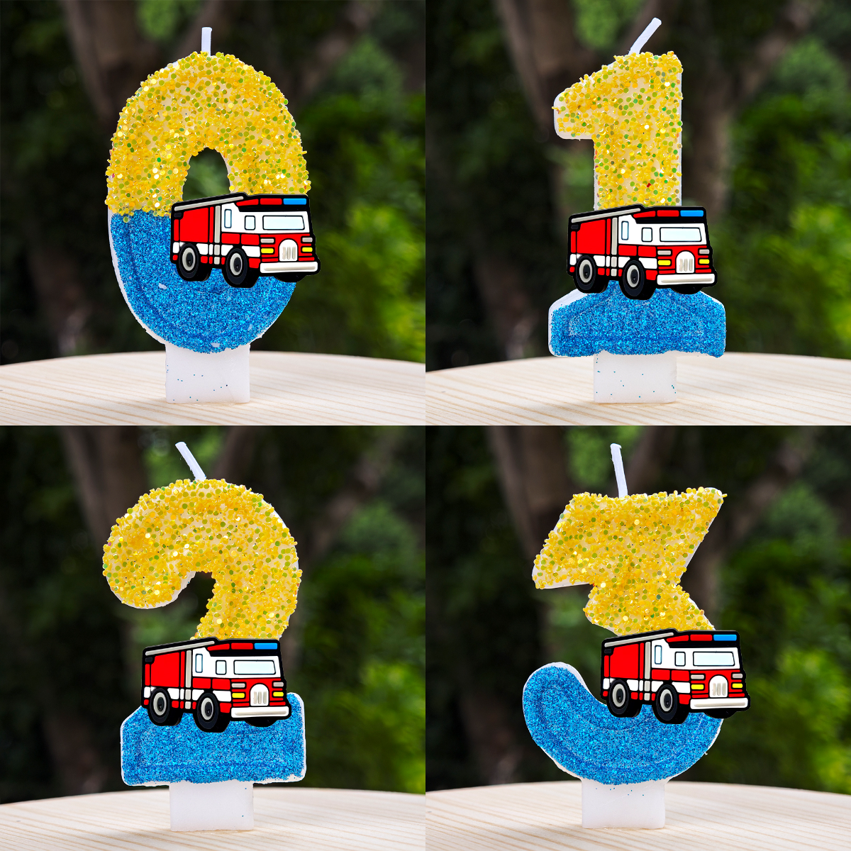 Fire Engine Candle Cute Cartoo - Candle Making Activity recension och pris