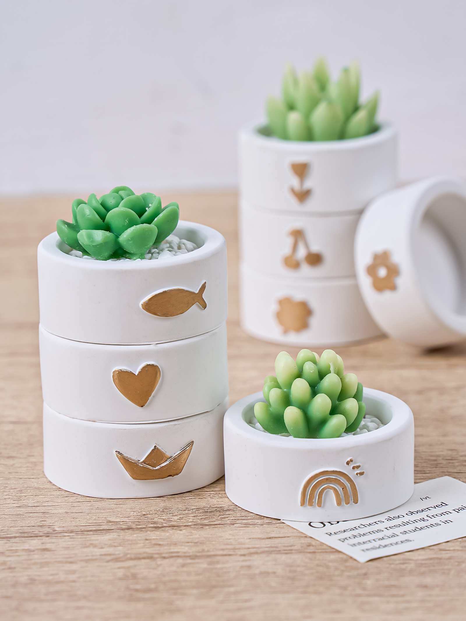 Round Candle Cup Holder Silico - Kraft Box Candle recension och pris