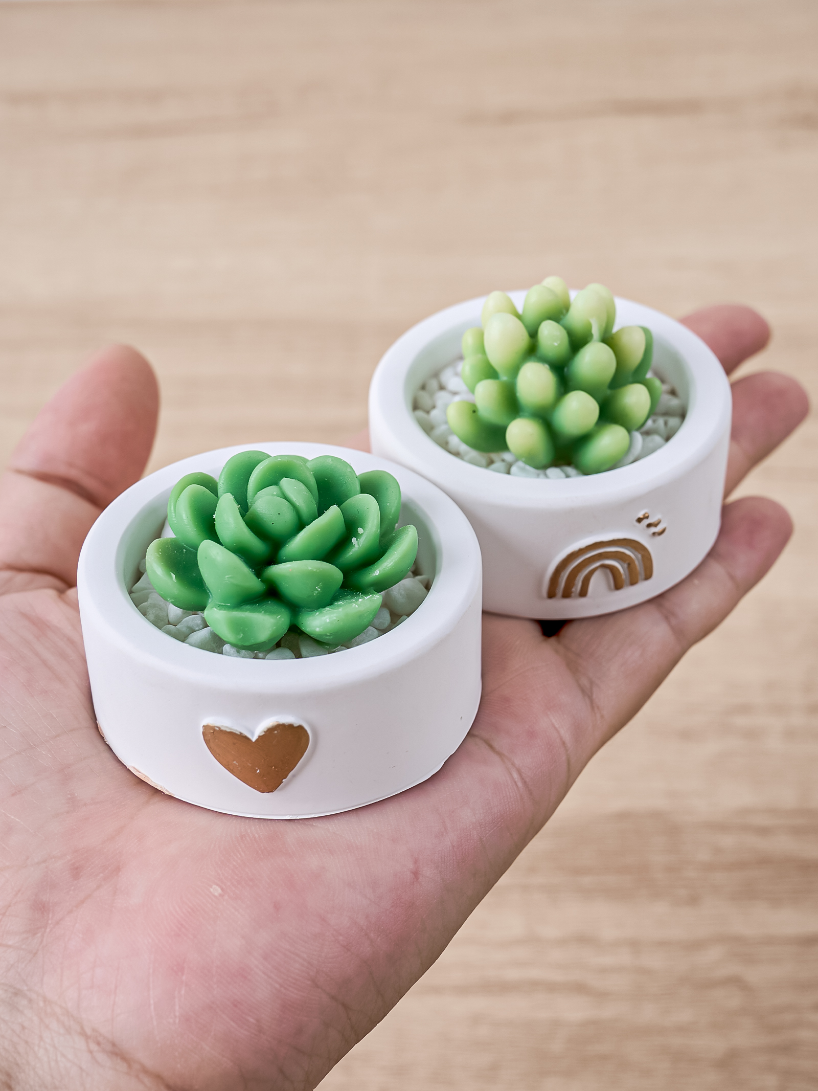 Round Candle Cup Holder Silico - Kraft Box Candle recension och pris