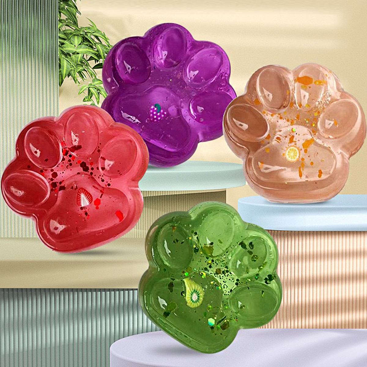 100G 7Colors Jelly Wax DIY Han - Candle Making Ingredients recension och pris
