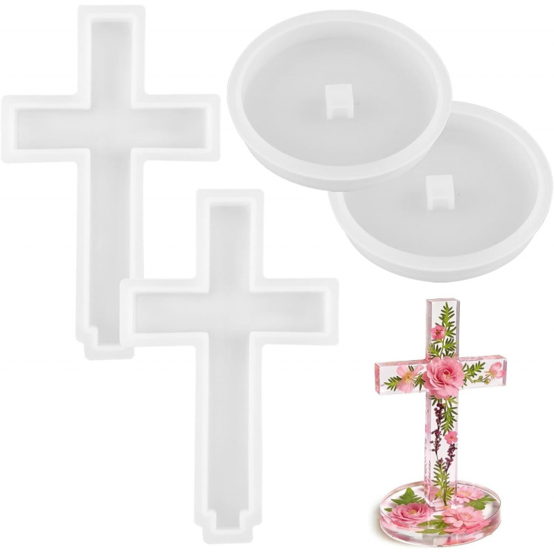 Two silicone molds with a base - Candle Making Vessels recension och pris