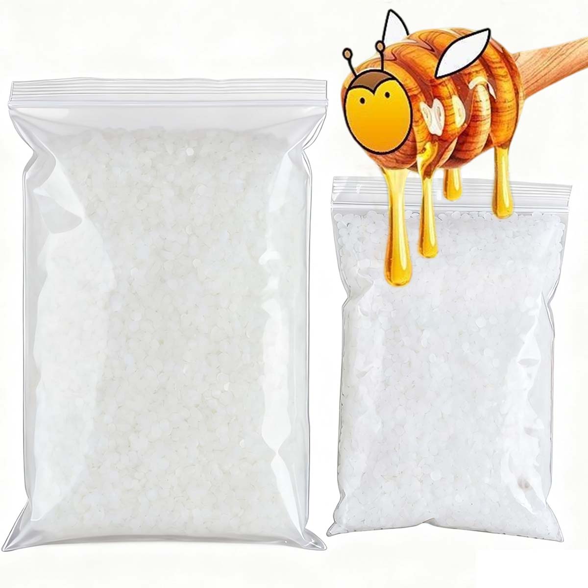 200g-1000g White Beeswax Pure  - Candle Making Ingredients recension och pris
