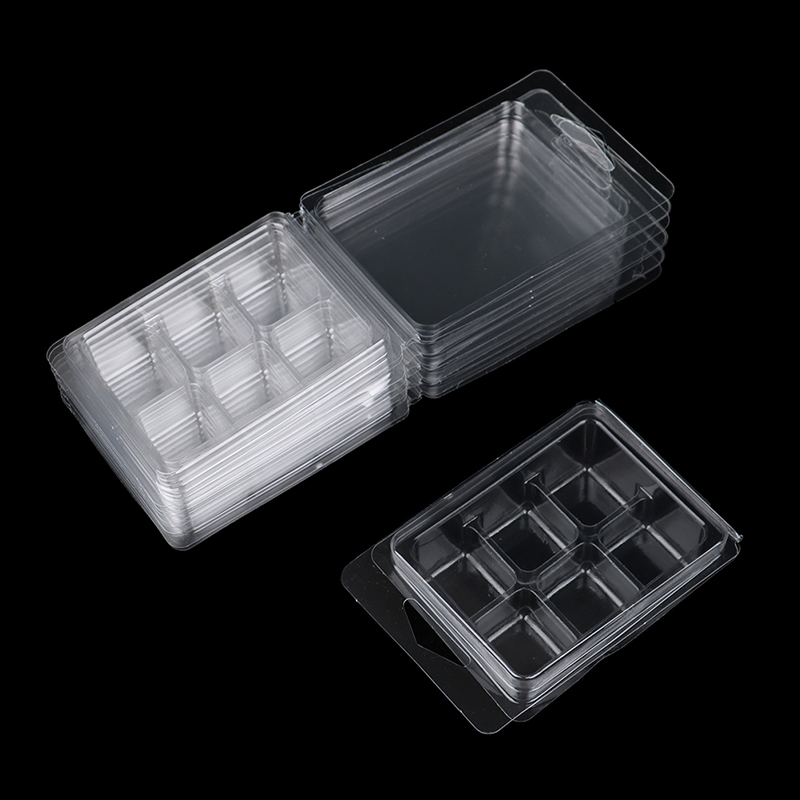 10Packs Wax Melt Molds Clear W - Kraft Box Candle recension och pris