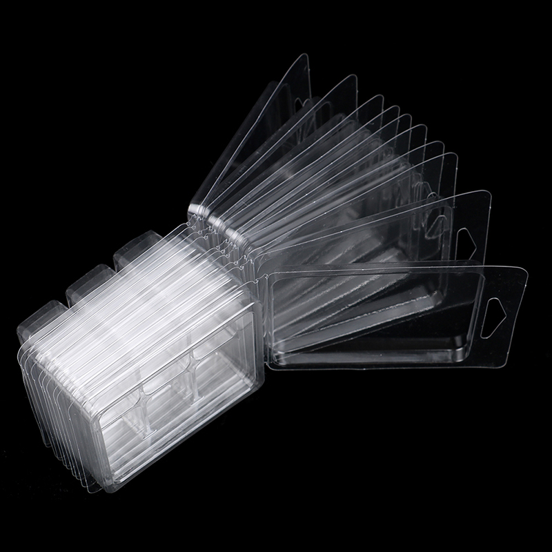 10Packs Wax Melt Molds Clear W - Kraft Box Candle recension och pris