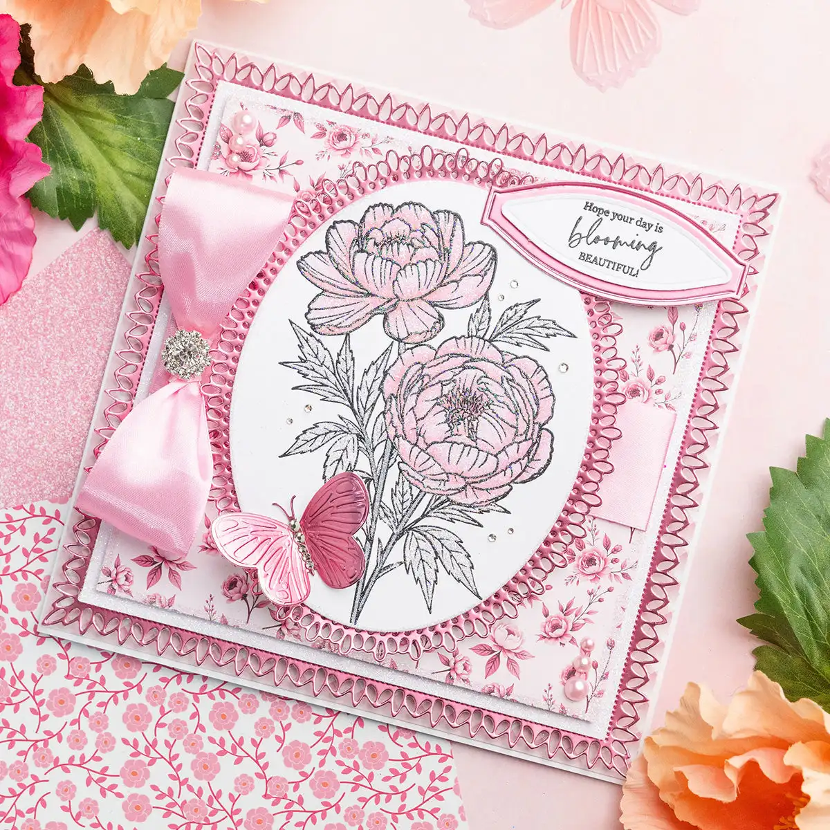 Peony Flower Butterfly Fancy S - Candle Making Guide recension och pris