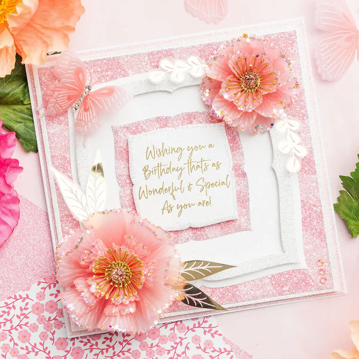 Peony Flower Butterfly Fancy S - Candle Making Guide recension och pris