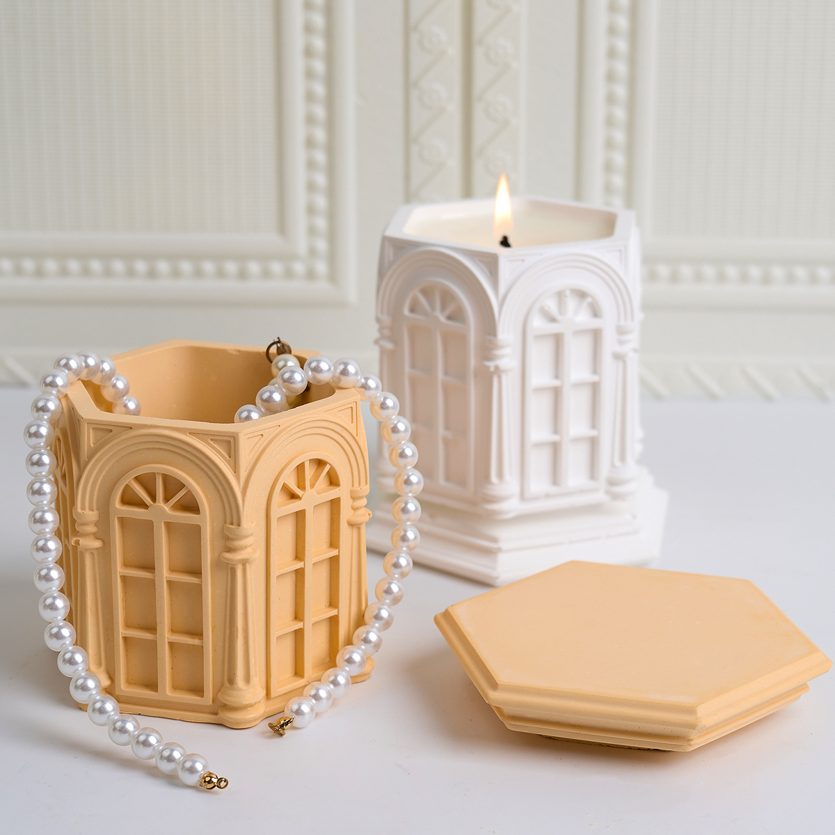 DIY Vintage Candle Jar Contain - Kraft Box Candle recension och pris