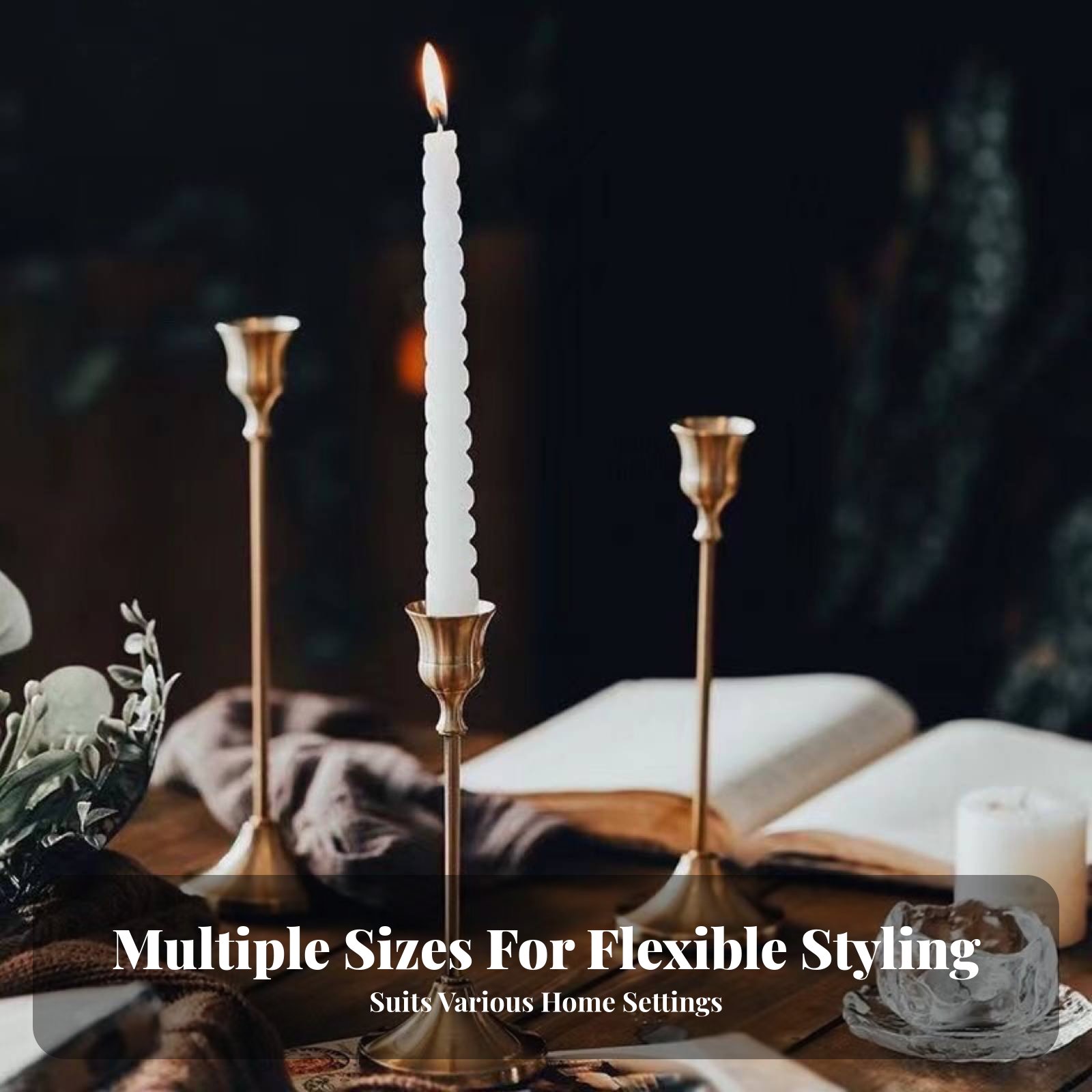 Copper Candle Holder, Retro Ca - Paraffin Candle Wax recension och pris