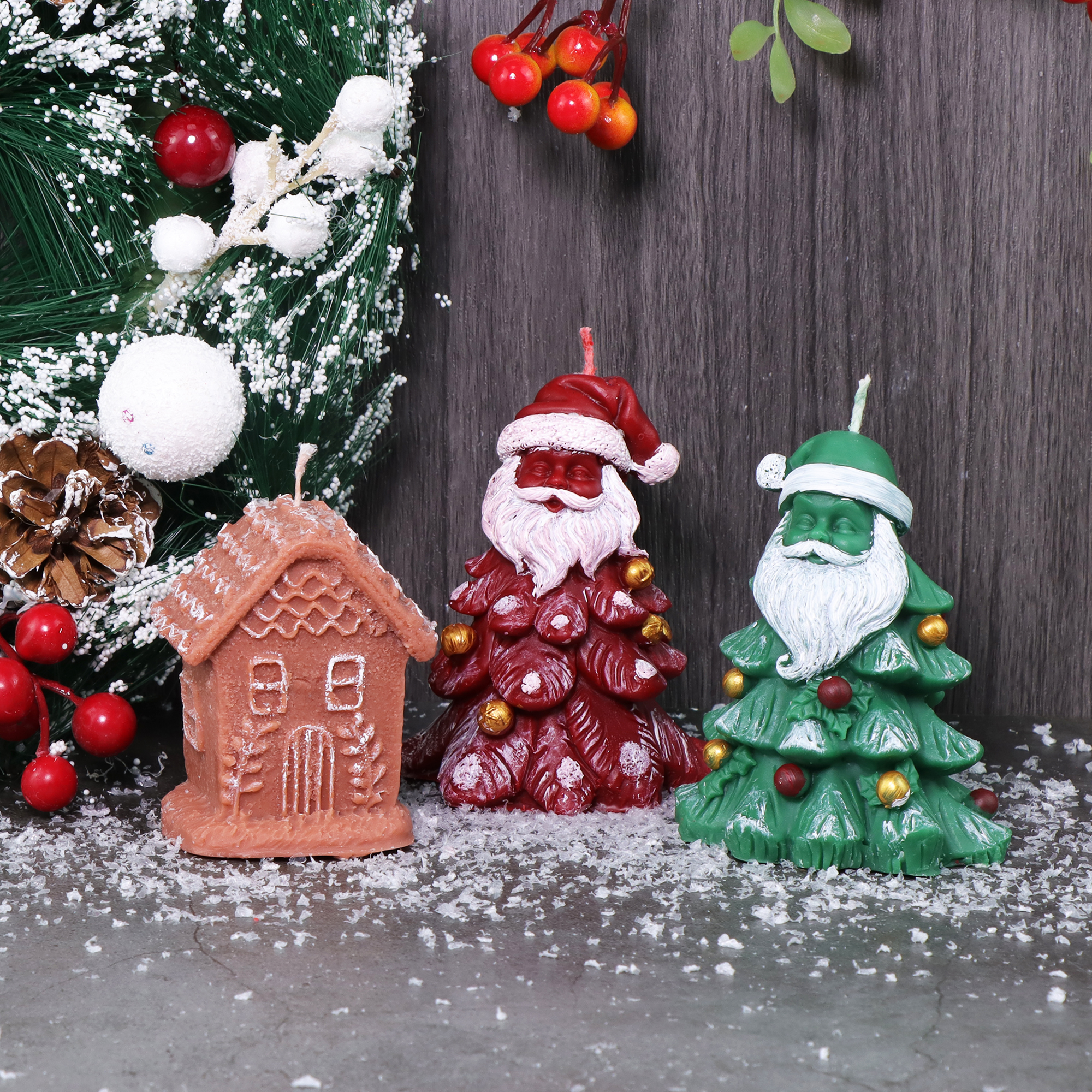 Christmas Dwarf Santa Mould Xm - Xmas Candle Making recension och pris