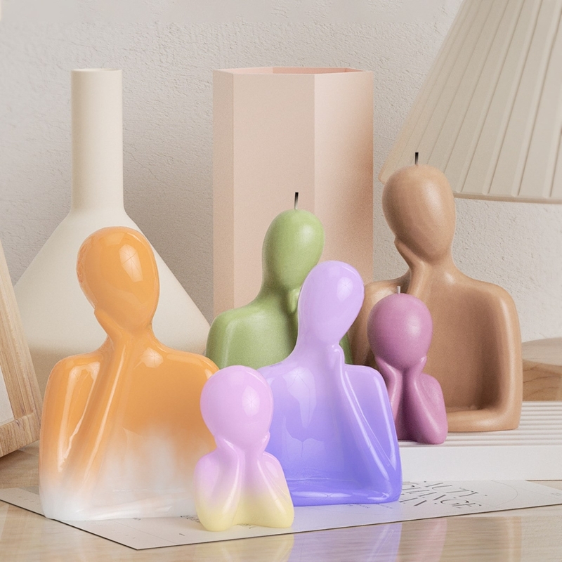 3D Family Candle Silicone Mold - Candle Making Ingredients recension och pris