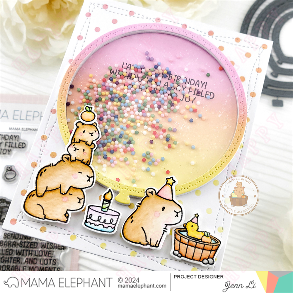 A Capybara Party Metal Cutting - Candle Making Guide recension och pris