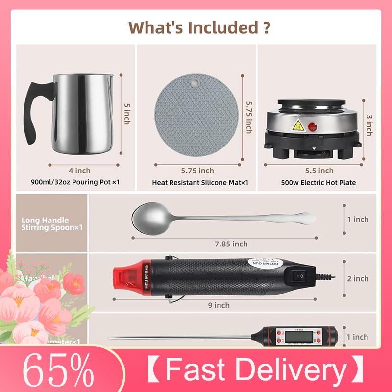 A61Z Deals Candle Making Kit S - Candle Making Kit For Beginners recension och pris