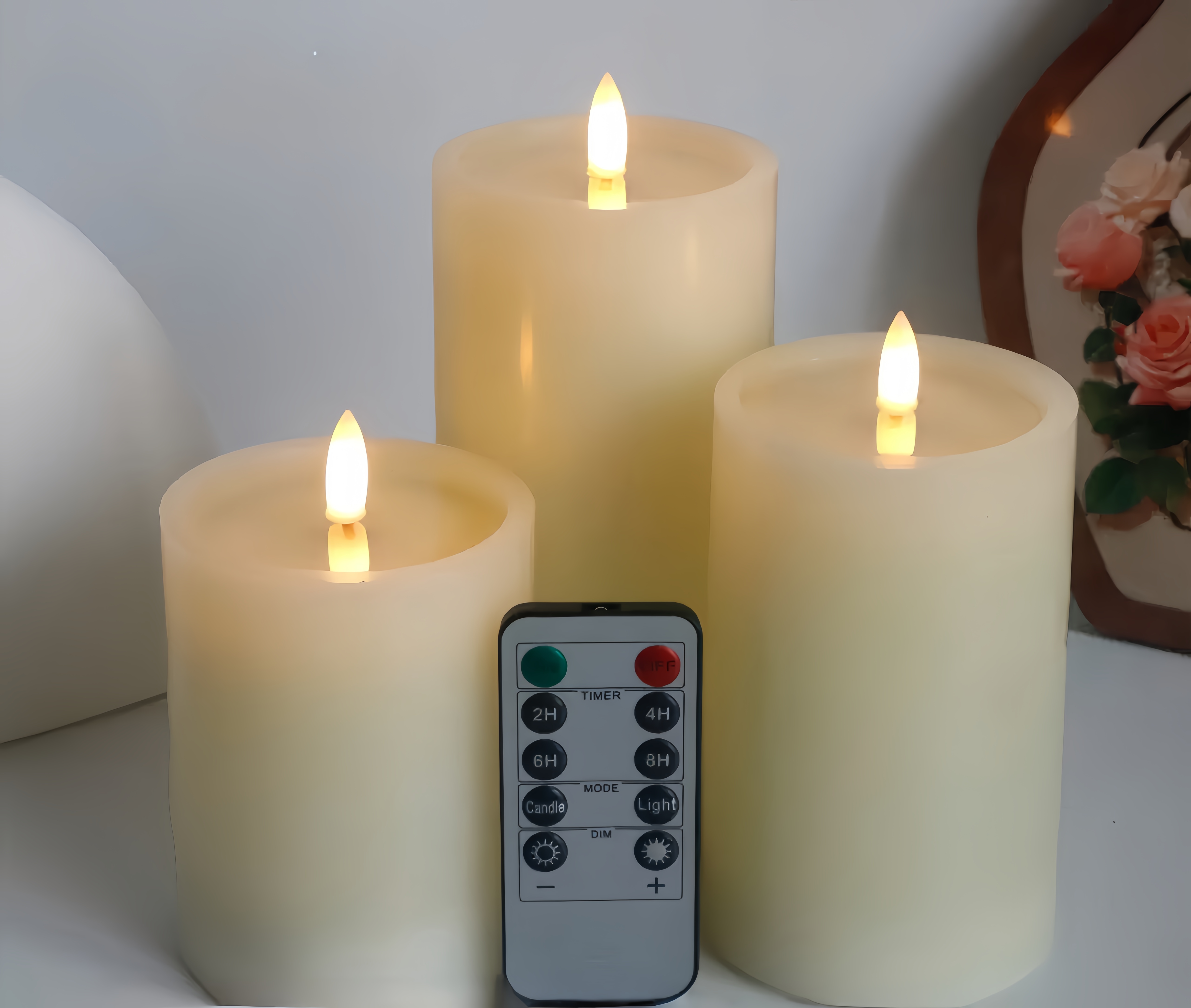 Flameless Flickering Led Candl - Paraffin Candle Wax recension och pris