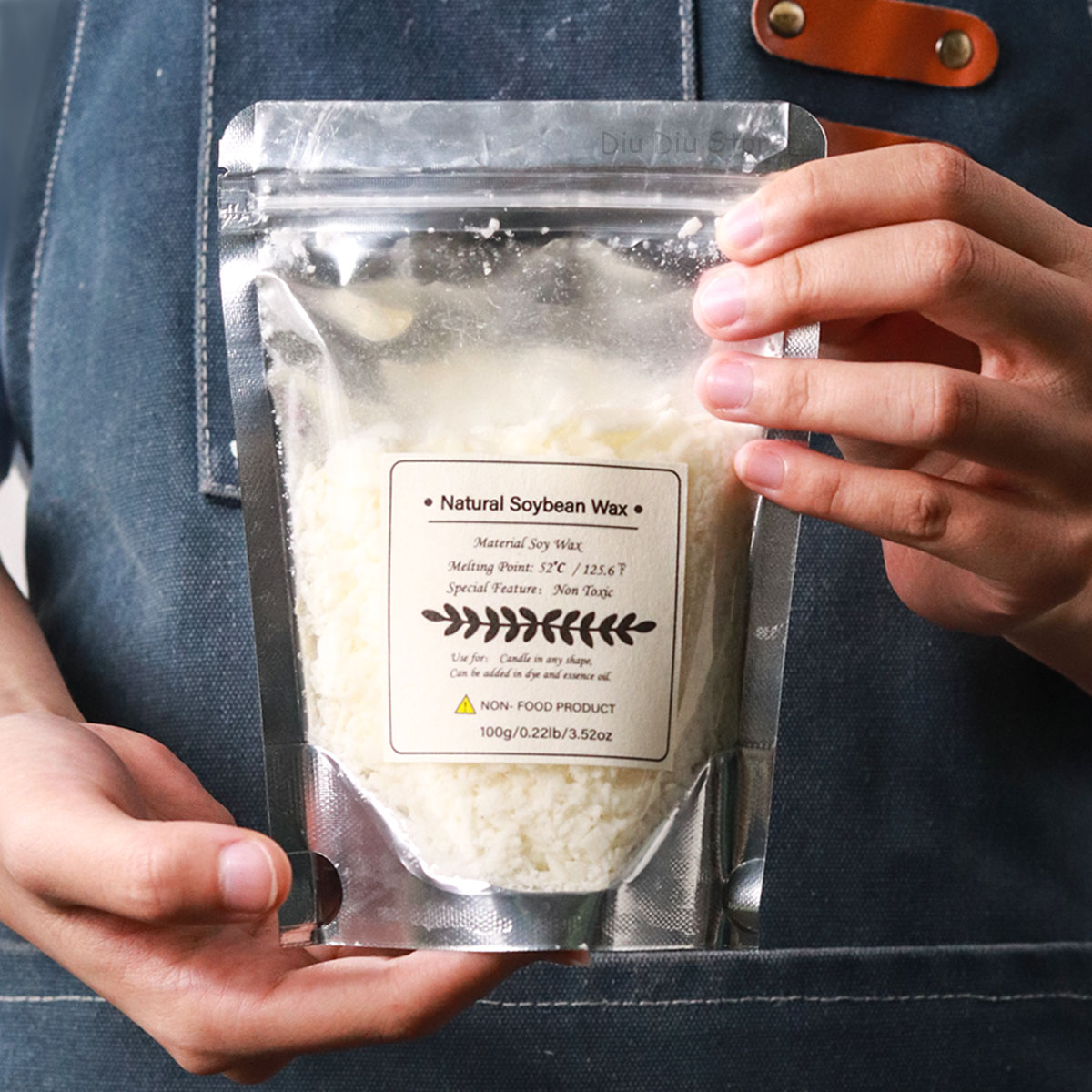 1KG Natural Soy Wax Granular S - Candle Making Ingredients recension och pris