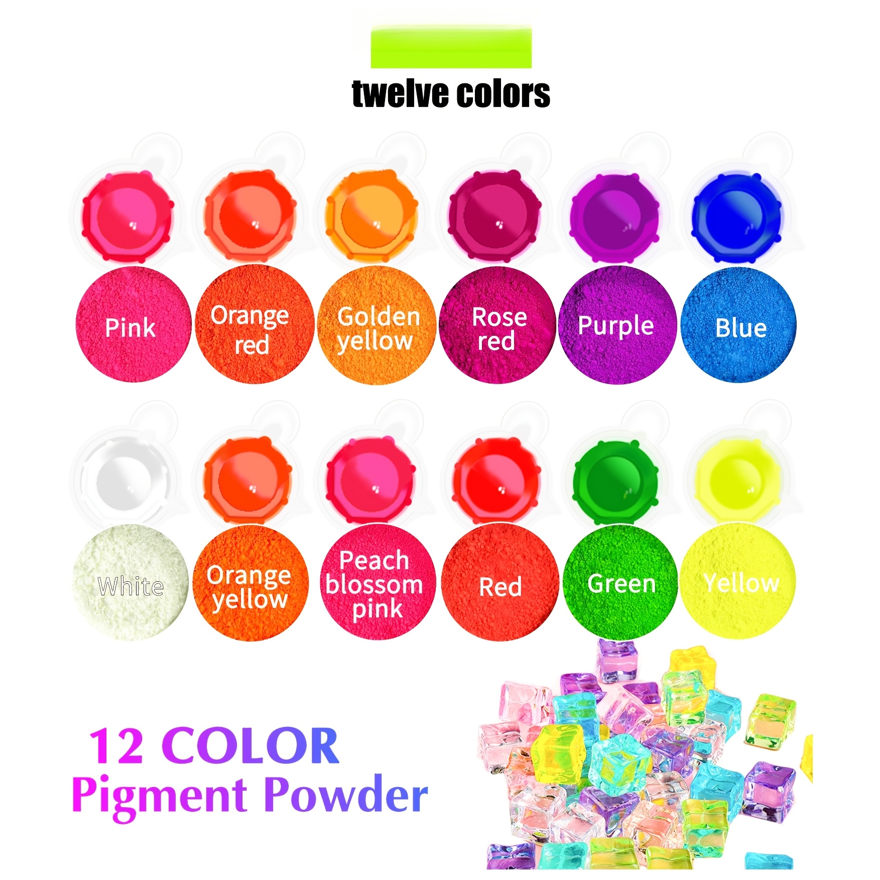 Fluorescent Powder/Neon Resin  - Candle Making Vessels recension och pris